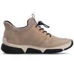 Rieker 45963-20 comfortable beige womens shoes - Image 2