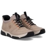 Rieker 45963-20 comfortable beige womens shoes - Image 5