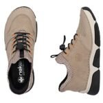 Rieker 45963-20 comfortable beige womens shoes - Image 6
