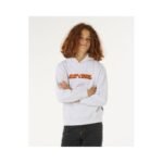 RIP CURL Eternal Shred Logo Hood-Boy Gray