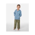RIP CURL Ride The Wave Z/T Fleece Boys Sweatshirt - Boy Blue - Image 3