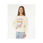 RIP CURL Sunshine Squad Crew-Girl Sweatshirt White - Image 2