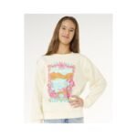 RIP CURL Sunshine Squad Crew-Girl Sweatshirt White - Image 6