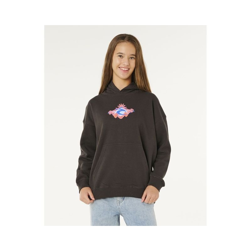 lupin-wear-ca-rip-curl-sunshine-squad-hoodie-girl-black-3037125 RIP CURL Sunshine Squad Hoodie - Girl Black - Image 1
