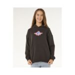 RIP CURL Sunshine Squad Hoodie - Girl Black - Image 6
