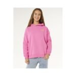 RIP CURL Surf Puff Hood-Girl pink sweatshirt - Image 6