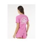 RIP CURL Surf Puff Party Pack Relaxed Pink Womens T-Shirt - Image 2