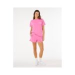 RIP CURL Surf Puff Party Pack Relaxed Pink Womens T-Shirt - Image 3