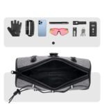 Rockbros TL002 ROAD TO SKY 1.5L Handlebar Bag Waterproof – Gray - Image 8