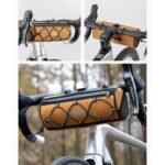 Rockbros TL002 ROAD TO SKY 1.5L Handlebar Bag Waterproof – Orange - Image 8