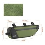 Rockbros TL003 ROAD TO SKY 2L Frame Bag Waterproof - Green - Image 5