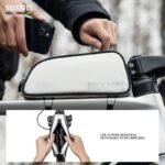 Rockbros TL004 ROAD TO SKY 0.7L Frame Bag Waterproof – White - Image 4
