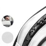 Rockbros TL004 ROAD TO SKY 0.7L Frame Bag Waterproof – White - Image 5