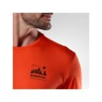 ROSSIGNOL M Graphic Active Tee orange mens t-shirt - Image 5