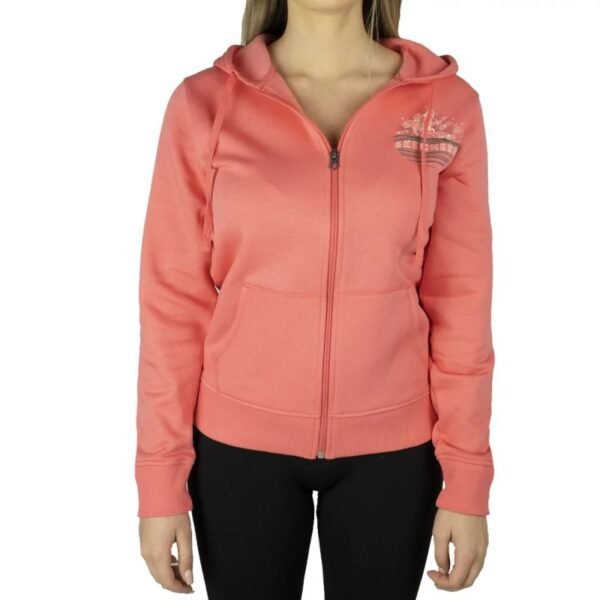 Skechers Full Zip Hoodie WJA267-CRL Pink XS