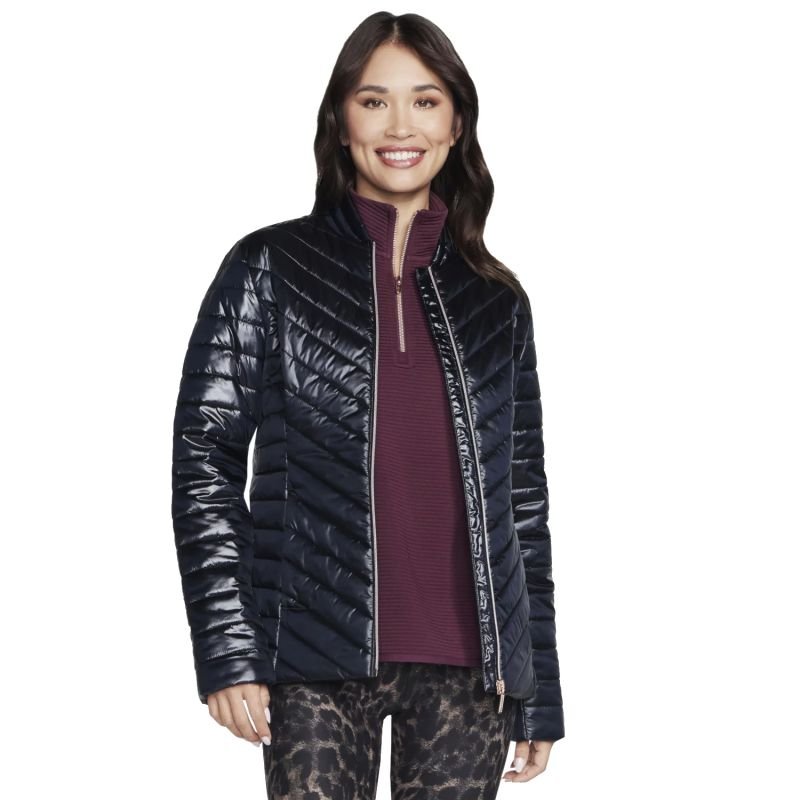lupin-wear-ca-skechers-go-shield-shine-jacket-ja150-blk-black-l-1652888 Skechers GO Shield Shine Jacket JA150-BLK Black L - Image 1
