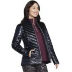 Skechers GO Shield Shine Jacket JA150-BLK Black L - Image 4