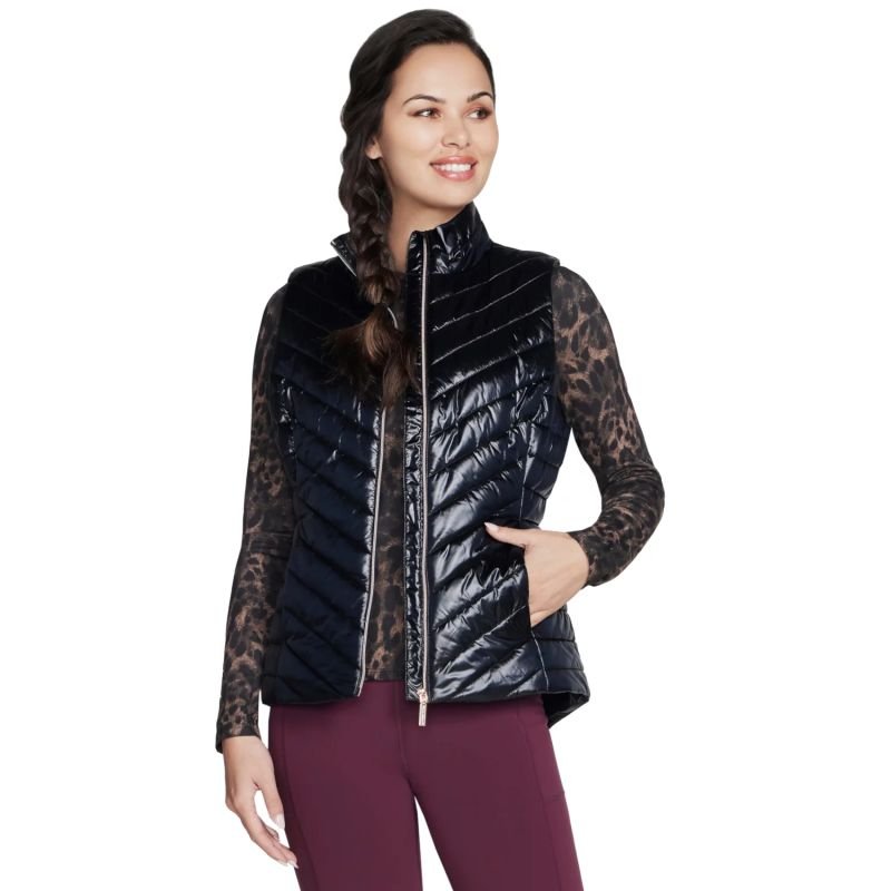 lupin-wear-ca-skechers-go-shield-shine-vest-ja151-blk-black-l-1652891 Skechers GO Shield Shine Vest JA151-BLK Black L - Image 1