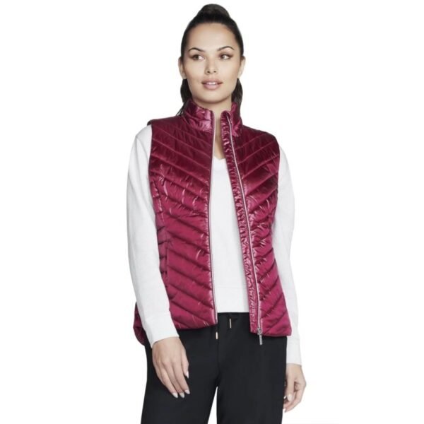 Skechers GO Shield Shine Vest JA151-PKRD Pink L