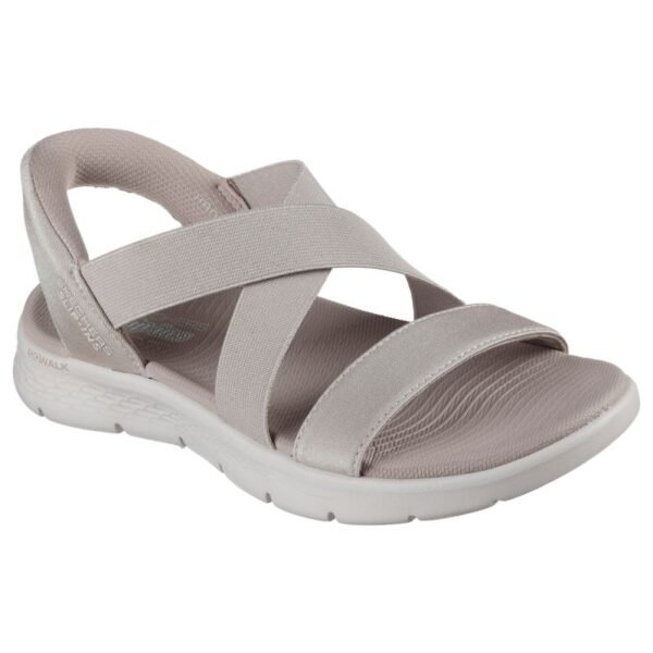Skechers Womens GO WALK FLEX SANDAL GLIMMER UP 141489 TPE