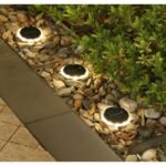 SOLAR DISC LAMPS FOR GROUND OR WALL MOUNTING 2 PCS - Image 4