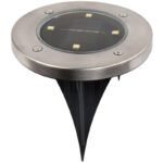 SOLAR LAMP 4 LED SMD FOR DRIVE INTO THE GROUND, SET OF 4 PCS - Image 2