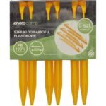 TENT PEGS 22 CM SET 6 PCS PLASTIC ENERO CAMP - Image 5