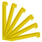 TENT PEGS 22 CM SET 6 PCS PLASTIC ENERO CAMP - Image 8