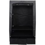 TEXTILE WARDROBE 88x50x160CM ORNAMENT 45245 - Image 8