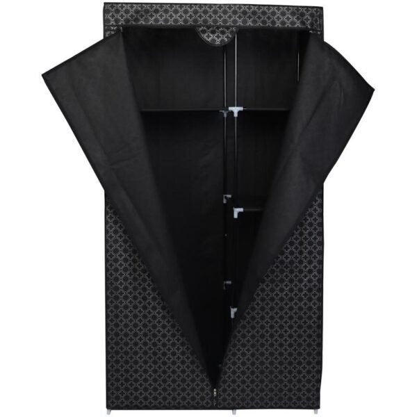 TEXTILE WARDROBE 90x45x170CM ORNAMENT 45207