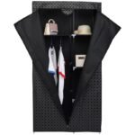 TEXTILE WARDROBE 90x45x170CM ORNAMENT 45207 - Image 5