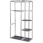 TEXTILE WARDROBE 90x45x170CM ORNAMENT 45207 - Image 6
