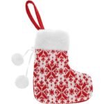 WHITE GIFT SOCK PENDANT 16x19CM - Image 2