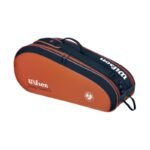 Wilson Roland Garros 2026 Team 6PK Tennis Bag Orange and Navy Blue WR8053301001 - Image 2
