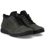 Womens ankle boots green Rieker 55071-54 - Image 4