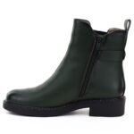 Womens ankle boots, insulated, green, M.Daszyński SA252-7 - Image 3