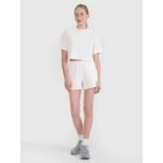 Womens crop top t-shirt 4F 4FWSS25TTSHF1977-11S - Image 2