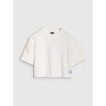 Womens crop top t-shirt 4F 4FWSS25TTSHF1977-11S - Image 4