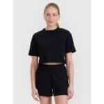 Womens crop top t-shirt 4F 4FWSS25TTSHF1977-20S