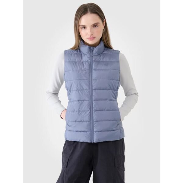 Womens down vest with synthetic filling 4F 4FWSS25TVJAF284-32S
