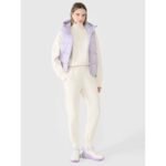 Womens down vest with synthetic filling 4FWSS25TVJAF183-52S - Image 3