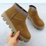 Womens leather ankle boots with zipper Rieker W2074-24 - Image 2