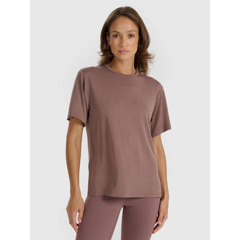 lupin-wear-ca-women-s-oversize-t-shirt-with-modal-4f-4fraw25ttshf3408-82s-1802189 Womens oversize T-shirt with modal 4F 4FRAW25TTSHF3408-82S - Image 1