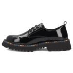 Womens patent leather shoes, black, Filippo DP8341 - Image 3