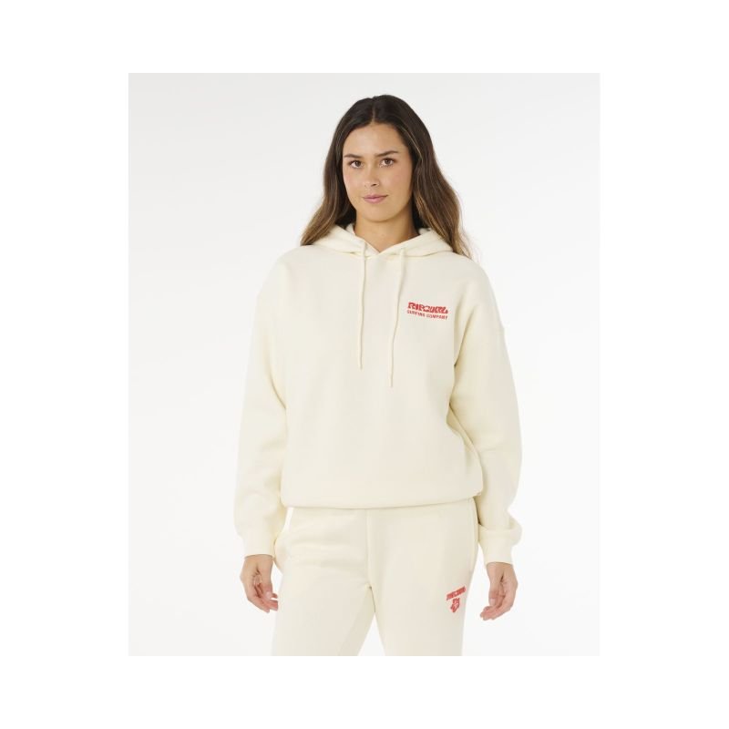 lupin-wear-ca-women-s-rip-curl-surf-puff-heritage-hoodie-beige-3037100 Womens RIP CURL Surf Puff Heritage Hoodie Beige - Image 1
