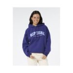 Womens RIP CURL Varsity Hoodie Blue