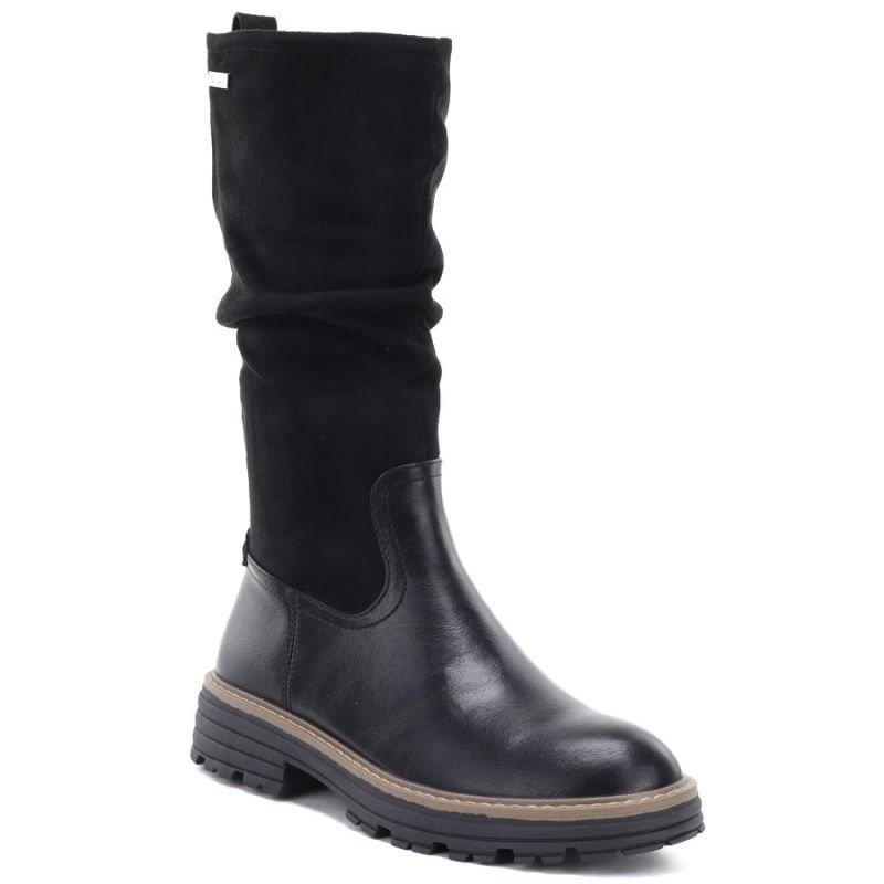 lupin-wear-ca-women-s-warm-ruffled-boots-black-m-daszy-ski-sa259-3298987 Womens warm, ruffled boots, black M.Daszyński SA259- - Image 1