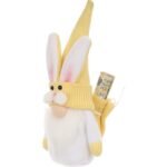 YELLOW BUNNY 20CM WITH GIFT BAG SPRING DECORATION - Image 3